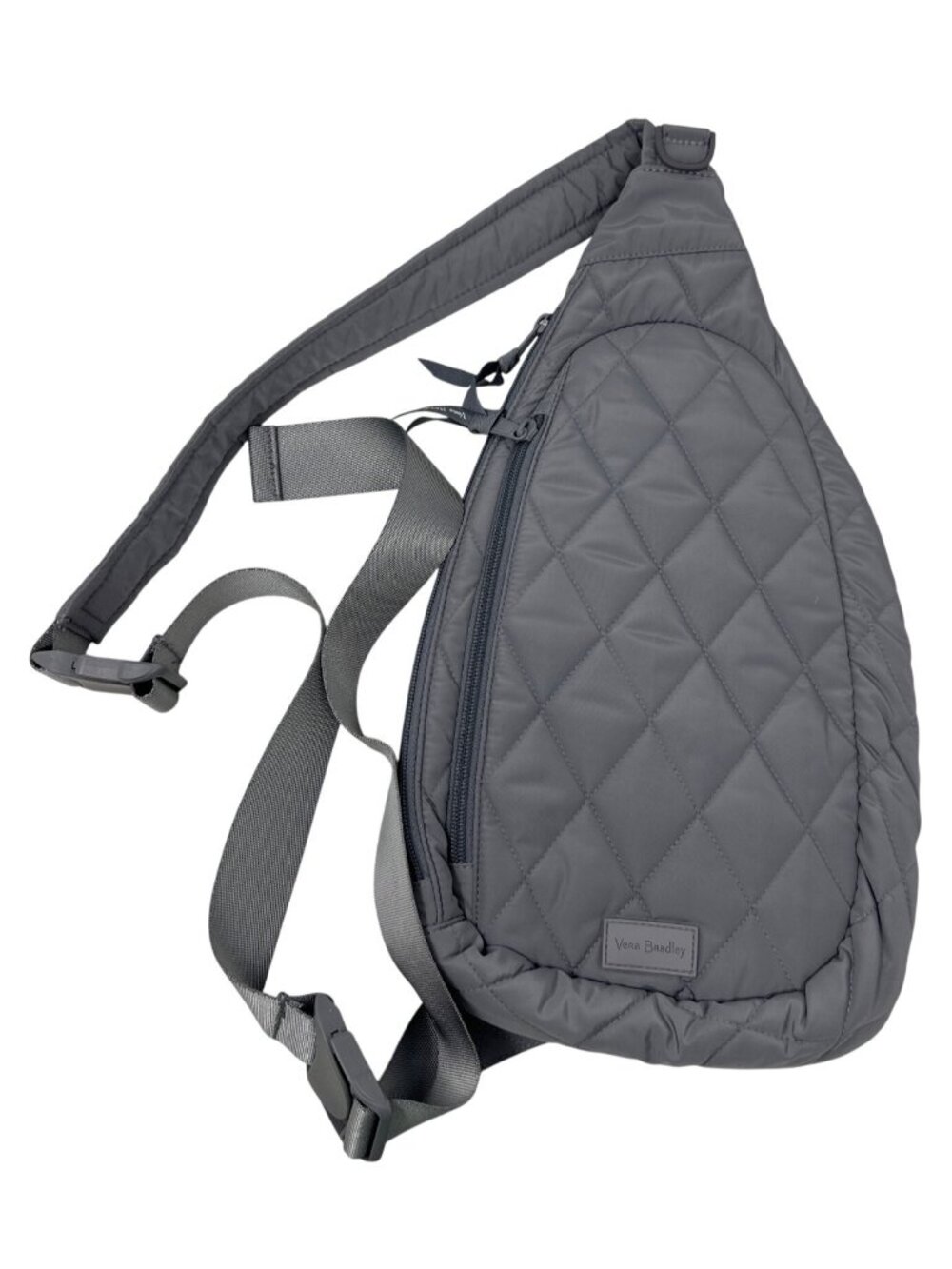 Vera Bradley Gray Ultralight Essential Sling Backpack